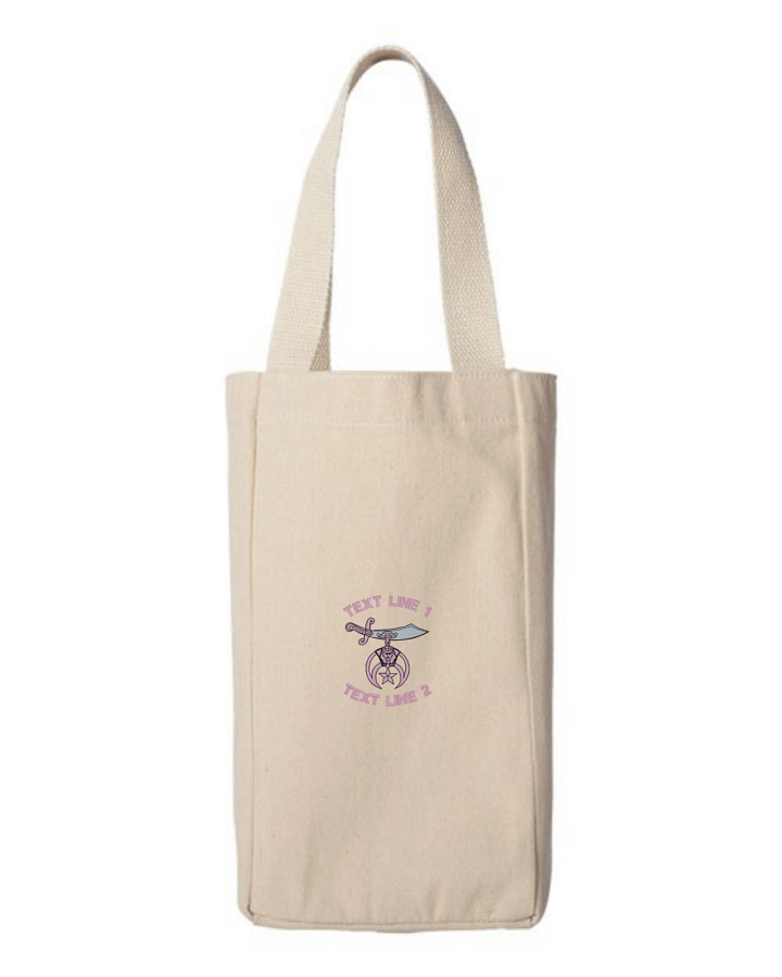 Shrinettes Two Bottle Wine Tote (image for) Shrinettes Two Bottle Wine Tote